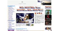 Desktop Screenshot of flamencoenmalaga.es